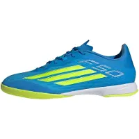 Adidas F50 League In Ice Cold Precision - Lucid Ray Blue/gul/light Utility Aqua - Inomhus (Ic), storlek 46