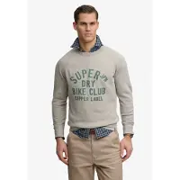 Superdry för män. M2014474A Merchant sweatshirt grå (XXL), Casual, Bomull