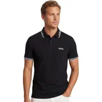 BOSS Paul 10255848 Green Kortärmad Polotröja