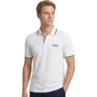 BOSS Paddy Pro 10226584 Green Kortärmad Polotröja