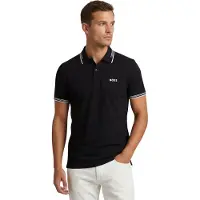 BOSS för män. 50506193 Paul marinblå polotröja (XL), Casual, Bomull, Kort ärm, Marino