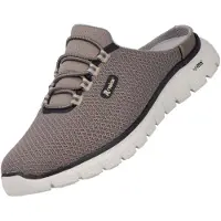 Rieker Pantolette mörkbeige / svart
