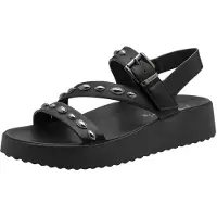 Tamaris Sandal svart / silver
