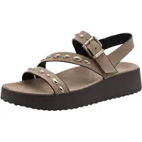 Tamaris Sandal mörkbeige