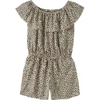Name it Sommardräkten - NmfVinaya - Turtledove/Leopard - - 2 år (92) - Sommardräkt