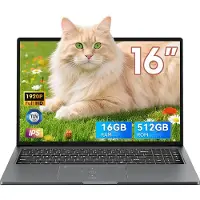 Blackview AceBook 12 Laptop 16 tum 16GB+512GB Core 12:e I5-12450H Windows 11 Pro Bärbar dator only laptop grå
