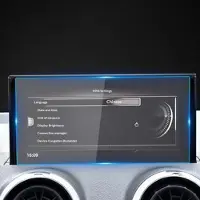 Mtp Products Audi Q2L Fashion 2018-2024 Navigering Skärmskydd i härdat glas - 9H - Klar