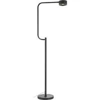 Markslöjd Golvlampa , Hugo, dimbara, Svart, Arbetsrum / hemkontor, Metall