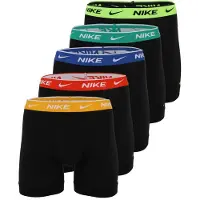 Nike Underwear Boxershorts blå / ljusgrön / orangemelerad / svart