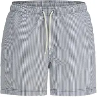 Jack & Jones Badshorts 'JPSTMaui' marinblå / äggskal