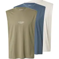 Jack & Jones T-shirt 'JJESOHO' khaki / oliv / vit