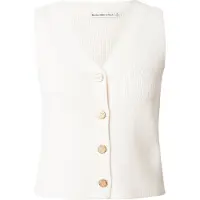 Abercrombie & Fitch Stickad väst kräm