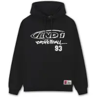 AND1 Sweatshirt svart / vit
