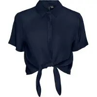 Vero moda Blus 'VMMENNY' marinblå