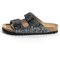 Bayton Pantolette 'Tracy' antracit / svart