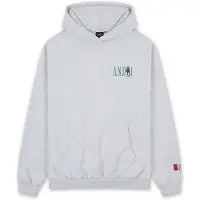 AND1 Sweatshirt 'Core Retro' blå / gråmelerad / grön / vit