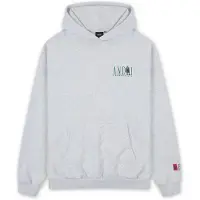 AND1 Sweatshirt blå / gråmelerad / limette / svart