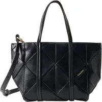 Calvin Klein Shoppingväska 'Woven Tote' svart