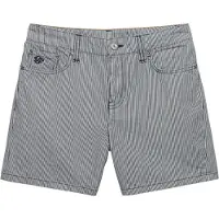 Superdry Mid Rise Stripe Korta Jeans