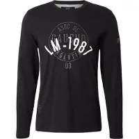 La Martina T-shirt mörkgrå / svart / vit