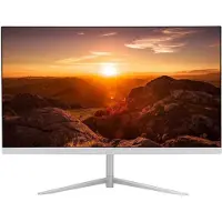 Igeteck 21,5 tums bildskärm 16:10 75Hz 1920x1080 Ultratunn HD VGA DC-port Stationär bildskärm för Industri EU Plug