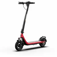 Electric Ride HIKERBOY CURTIS Vuxen Utomhus Vikbar Elskoter 36V10.4AH Batteri 350W Motor City Elskoter 10 Tum Elskoter röd