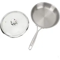 Konnwei Stekpanna Rostfritt Stål Legering Aluminium Non-stick Mångsidig Metallpanna Matlagning L
