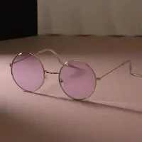 Fable Fyrkantiga Solglasögon Dam Herr Klassiska Vintage Mode Personlighet Glasögon Snygga Casual Minimalistiska Oculos UV-skydd Other
