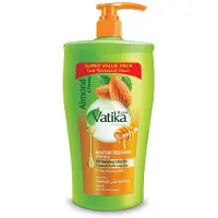 VATIKA Naturals Schampolinje - Gör ditt hår friskt och starkt Sweet Almond +Honey 600ml