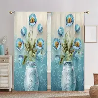 Household supplies MH 2 st Solrosvas Lyx Guld Blomma Västerländsk Klassisk Vas Fönsterdekoration Gardiner För Vardagsrum Sovrum Heminredning W60H60(CM)x2pcs&Grommet Top
