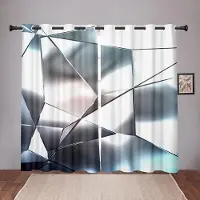 Yiran Furniture Glansig Lyxig Textur Yta BlinkBlackout Fönstergardiner för Sovrum Vardagsrum Badrum Kök Dörr Hall Hög Skuggning Ny W55 X H120cm X 2&Grommet Top white