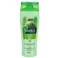 VATIKA Naturals Schampolinje - Gör ditt hår friskt och starkt Cactus and Gergir 400ml.