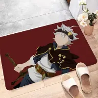 HGHT Anime Black Clover Köksmatta Barnrum Sovrum Dekoration Balkong Halkfri Dörrmatta Vardagsrum Alfombra 40x60 cm