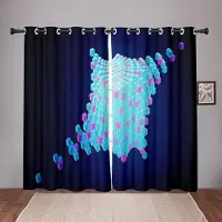 Household supplies MH Hög skuggning Tjocka solida kuber Block Färgstark Mörkläggningsfönstergardin för Sovrum Vardagsrum Badrum Kök Dörr Hall Hem Krok W55 X H120cm X 2&Grommet Top