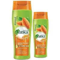 VATIKA Naturals Schampolinje - Gör ditt hår friskt och starkt Almond+ Honey 400ml+200ml
