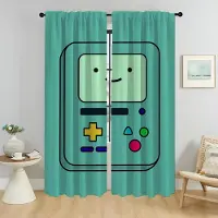 Household supplies MH Adventure Time Eleganta rumsgardiner för vardagsrum Heminredningsgardiner 2 stycken Rullgardiner Tyll för sovrumsfönstergardin W50xH70cmx2pcs-CL