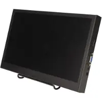 DIYelecs Bärbar bildskärm 11,6 tum 1366x768 Standard VGA HD Multimedia Interface Extern mobilskärm US Plug