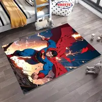 Jacket-pa Ny till Superman-matta! Försköna Utrymmet, Lägg Till Mjukt och Bekvämt, Vardagsrum Sovrum Entrédörr Kontorsyta Kan Användas Matta 40x60cm (16x24in)