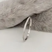 YIRAN Jewelry 100 % 925 Sterling Silver Armringar Armband För Kvinnor Bröllop Brud Högkolhaltig Diamant Armring Fint Smycke 56x48mm Armband gray