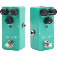 Fishine Analog Delay-pedal Varmt Tejp-liknande Ekoljud True Bypass Elgitarr Effektpedal DC9V