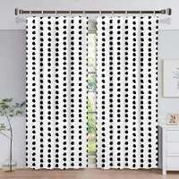 Super Six Grå och Vita Gardiner Geometriskt Marockanskt Tryck Dekoration För Franskt Fönster Hem Salong Sovrum Vardagsrum 150W166H(CM)59x65in&Hook
