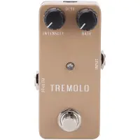 Fishine Elektrisk Gitarr Tremolo Pedal med True Bypass Enkel Typ Effektpedal 1Hz?25Hz Hastighetsområde DC 9V