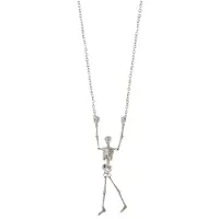 Vivienne Westwood Skelett Långt Halsband Damhalsband Mässing 63010024W113W113 Box