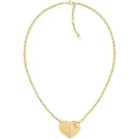Tommy Hilfiger Halsband 'BOLD HEARTS' guld