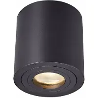 Zumaline taklampa utanpåliggande cylinder svart RONDIP ACGU10-159