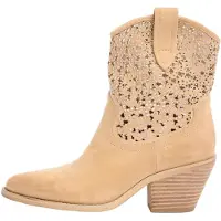 Lipsy Cowboystövel nude