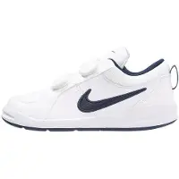 Nike Pico Kardborre Bekväma Halkfria Stötdämpande Slitstarka Andningsbara Lågskurna Vardagsskor Barnsneaker Vit Svart 454500-101 33.5
