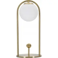 BigBuy Bordslampa GLAMY ARC, 47 cm
