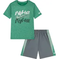 Nike Set grå / grön / pastellgrön / vit