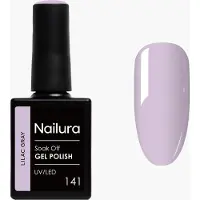 Nailura - Gel Polish 141 - Lilac Gray - 10 ml